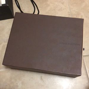 Louis Vuitton shoe box